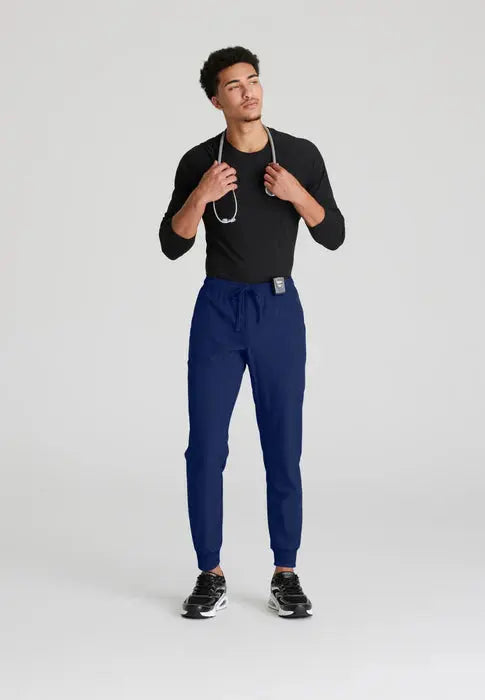Skechers by Barco Men's Structure Jogger Scrub Pant SKP572